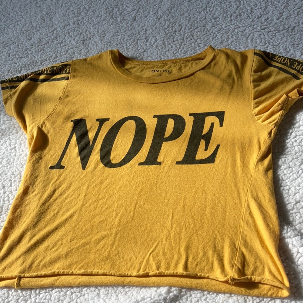 Mustard color crop too